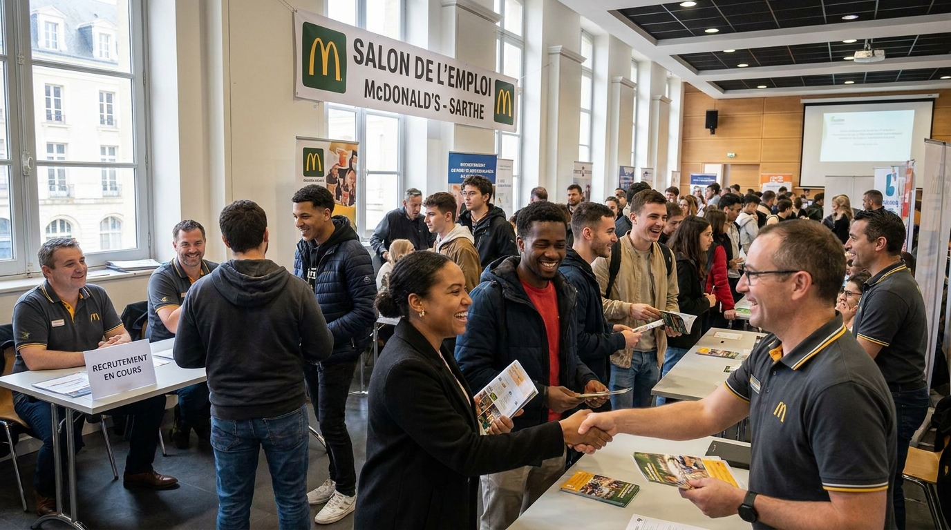 découvrez l'ouverture prochaine d'un nouveau mcdonald’s en sarthe prévue pour fin juillet. postulez dès maintenant, le recrutement est en cours !