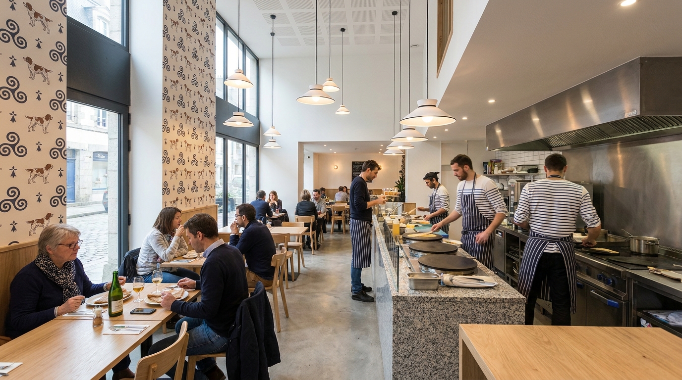 découvrez la transformation d'un restaurant emblématique en une crêperie accueillante au cœur de la commune. un nouveau lieu chargé d'histoire et de saveurs vous attend.