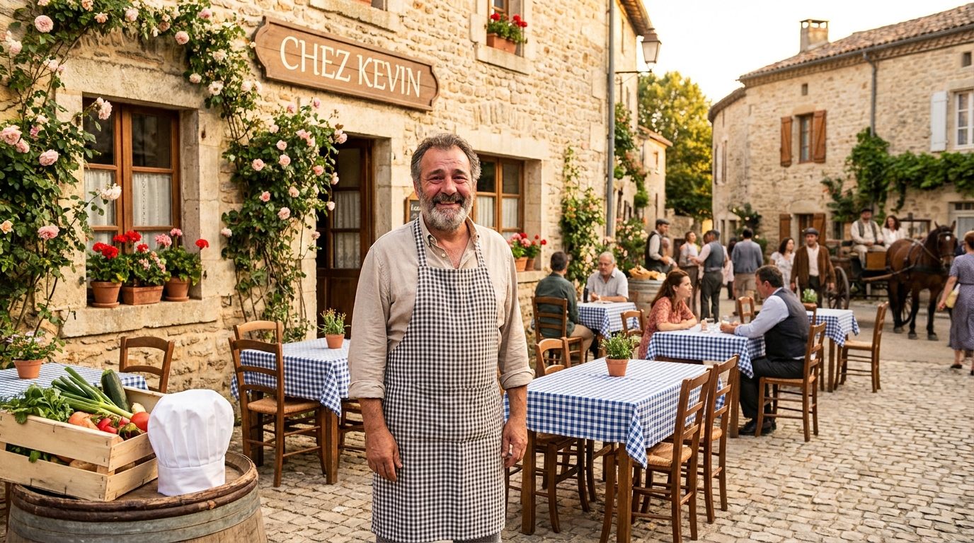découvrez le parcours inspirant de kévin richard, qui a réalisé son rêve d'enfance en devenant restaurateur au cœur de son village, alliant passion et authenticité.