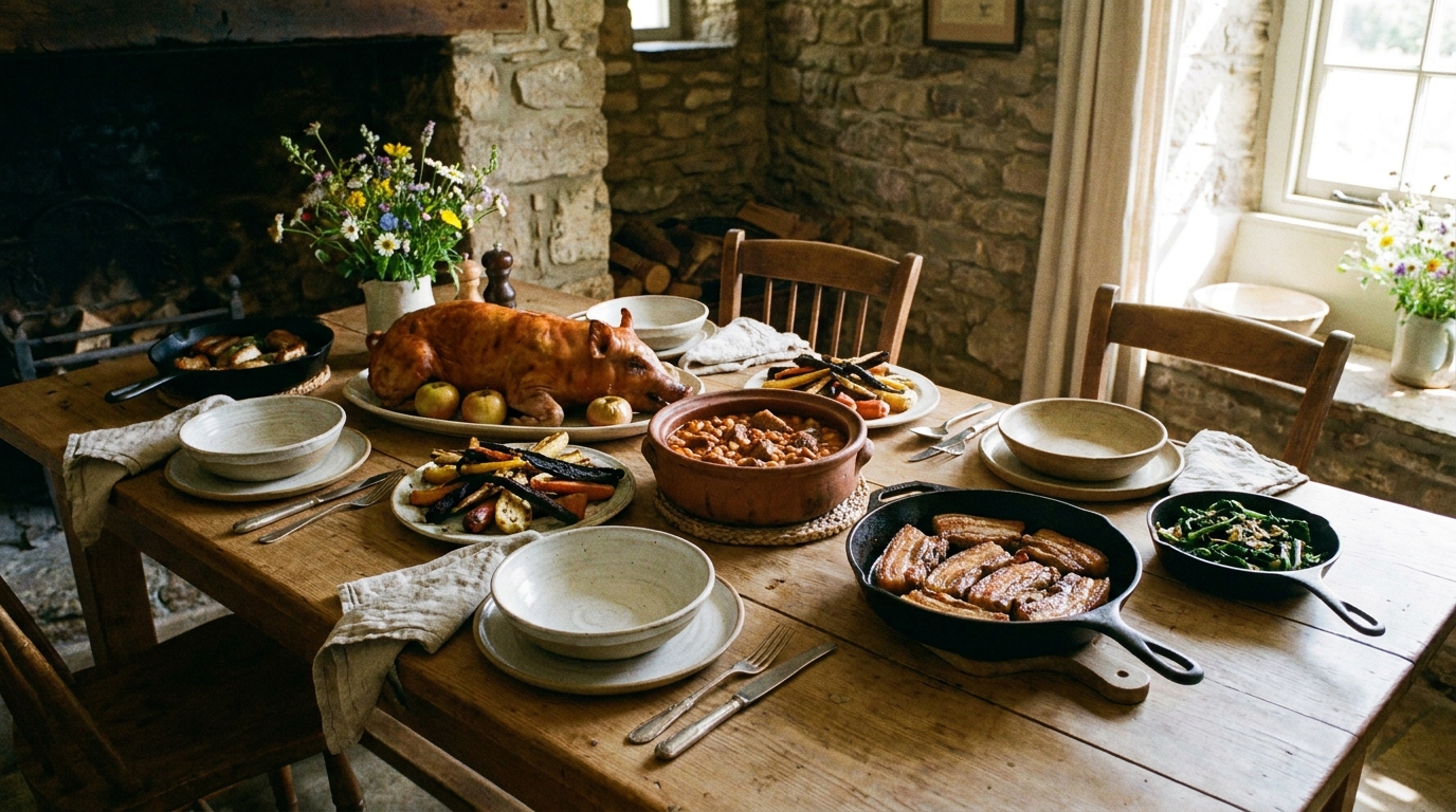 découvrez venthon, un restaurant à la ferme où le cochon est à l'honneur. savourez des plats authentiques et gourmands dans un cadre champêtre exceptionnel.