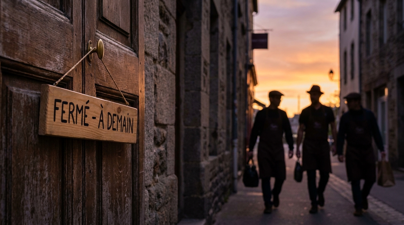 le restaurant sillage de saint-brieuc, célèbre pour ses années de saveurs, ferme ses portes de manière inattendue, marquant la fin d'une époque culinaire.