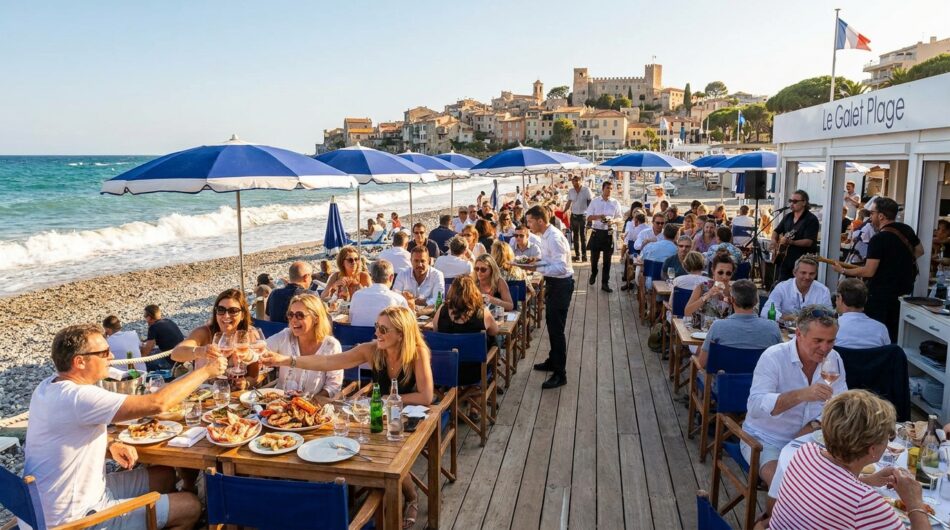 à cagnes-sur-mer, un restaurant de plage fait face à des défis pour assurer sa pérennité, tout en défendant l'avenir et les emplois de ses employés.