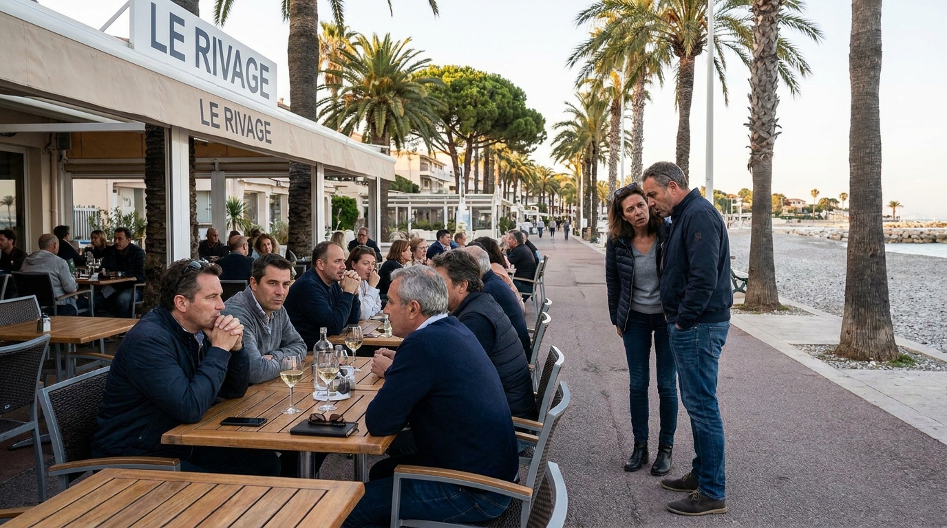 à cagnes-sur-mer, un restaurant de plage combat pour rester ouvert afin de protéger les emplois de ses salariés et assurer leur avenir.
