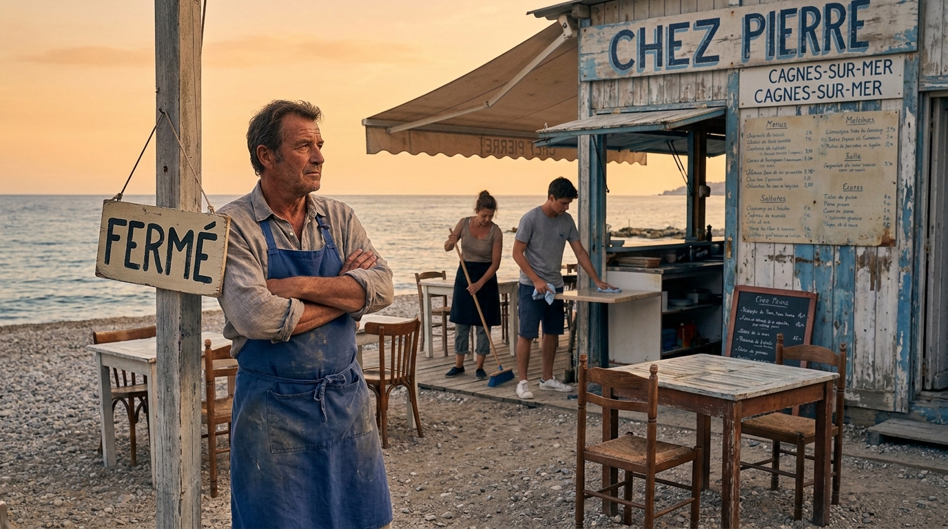 à cagnes-sur-mer, un restaurant de plage se bat pour survivre face aux défis actuels, mettant tout en œuvre pour préserver l'emploi de ses salariés et assurer leur avenir.