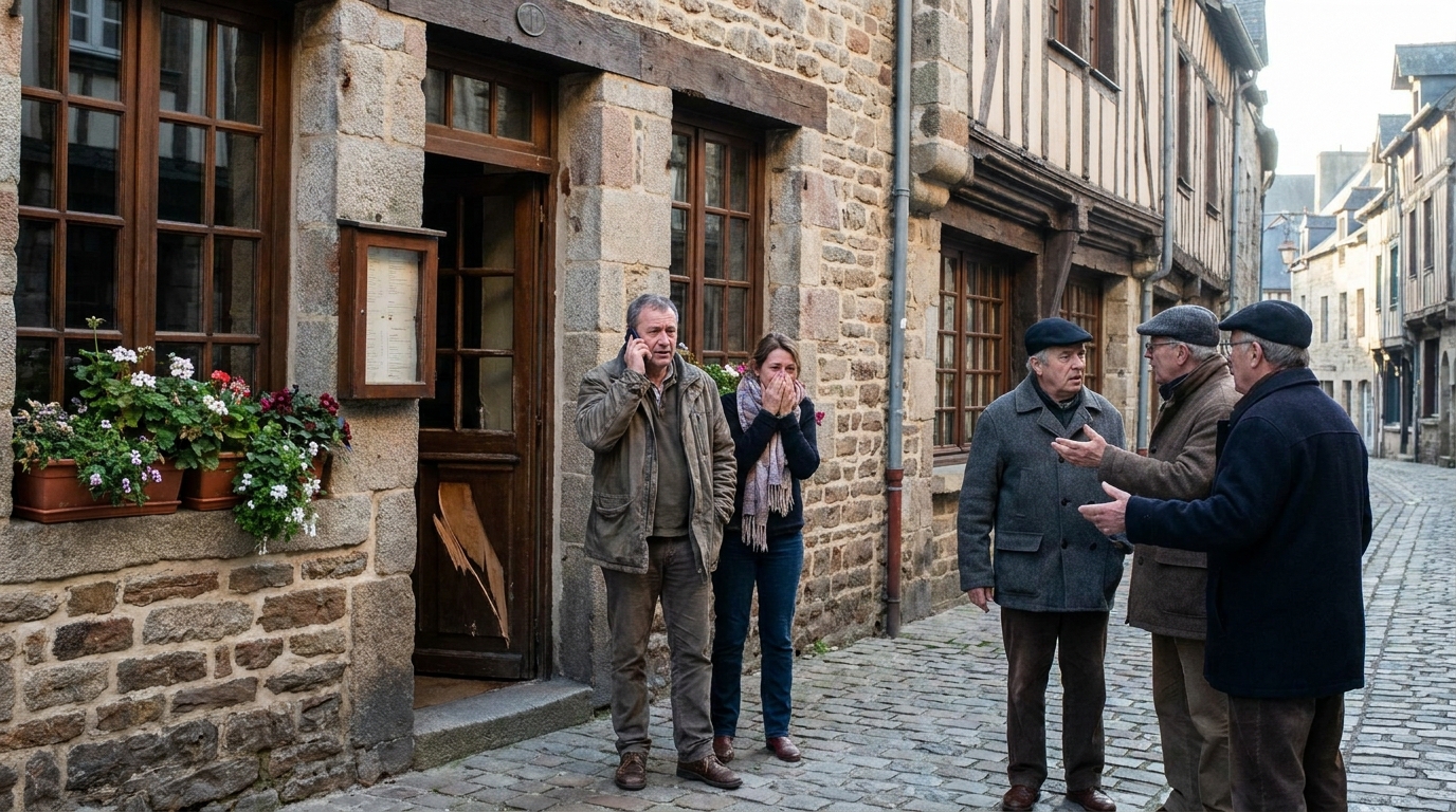à dinan, un restaurant a été victime d'un cambriolage. les propriétaires ont déposé plainte, suscitant une vague d'indignation générale dans la communauté locale.