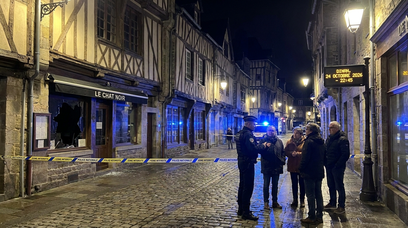 à dinan, un restaurant a été victime d'un cambriolage. les propriétaires ont déposé plainte, suscitant une indignation générale dans la communauté locale.