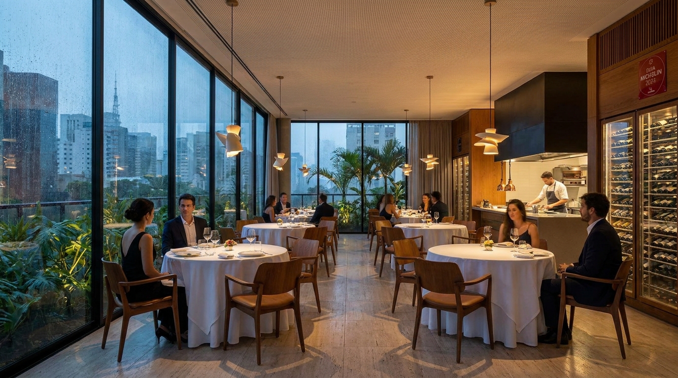 découvrez comment un restaurant trois étoiles à são paulo puise son inspiration dans la pluie pour créer une carte gastronomique unique et innovante.