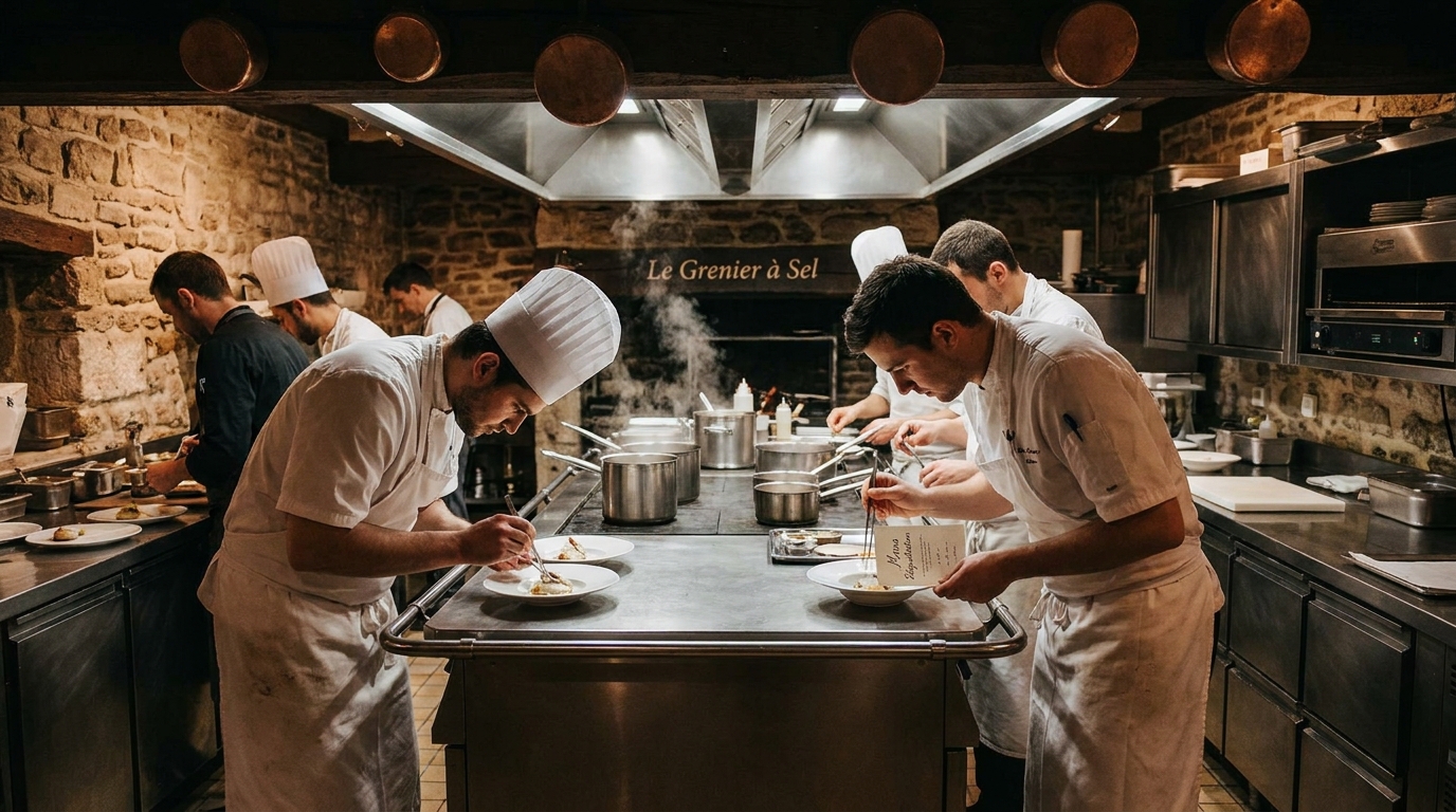 découvrez l'histoire inspirante d'un couple passionné qui, après avoir travaillé dans des établissements renommés, reprend un restaurant gastronomique emblématique du mans pour y insuffler une nouvelle dynamique culinaire.