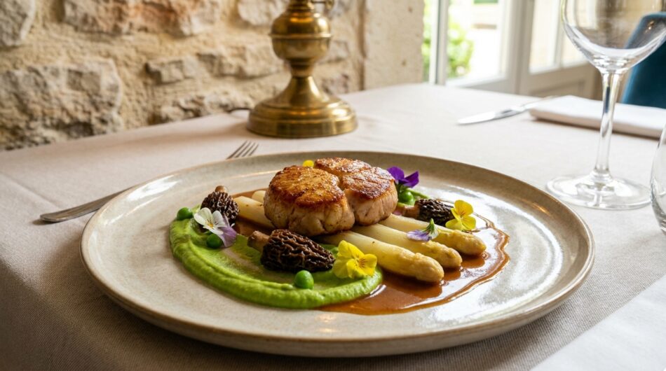 découvrez l'histoire captivante d'un couple passionné qui, après avoir travaillé dans des établissements prestigieux, reprend un restaurant gastronomique emblématique du mans pour réinventer sa cuisine.