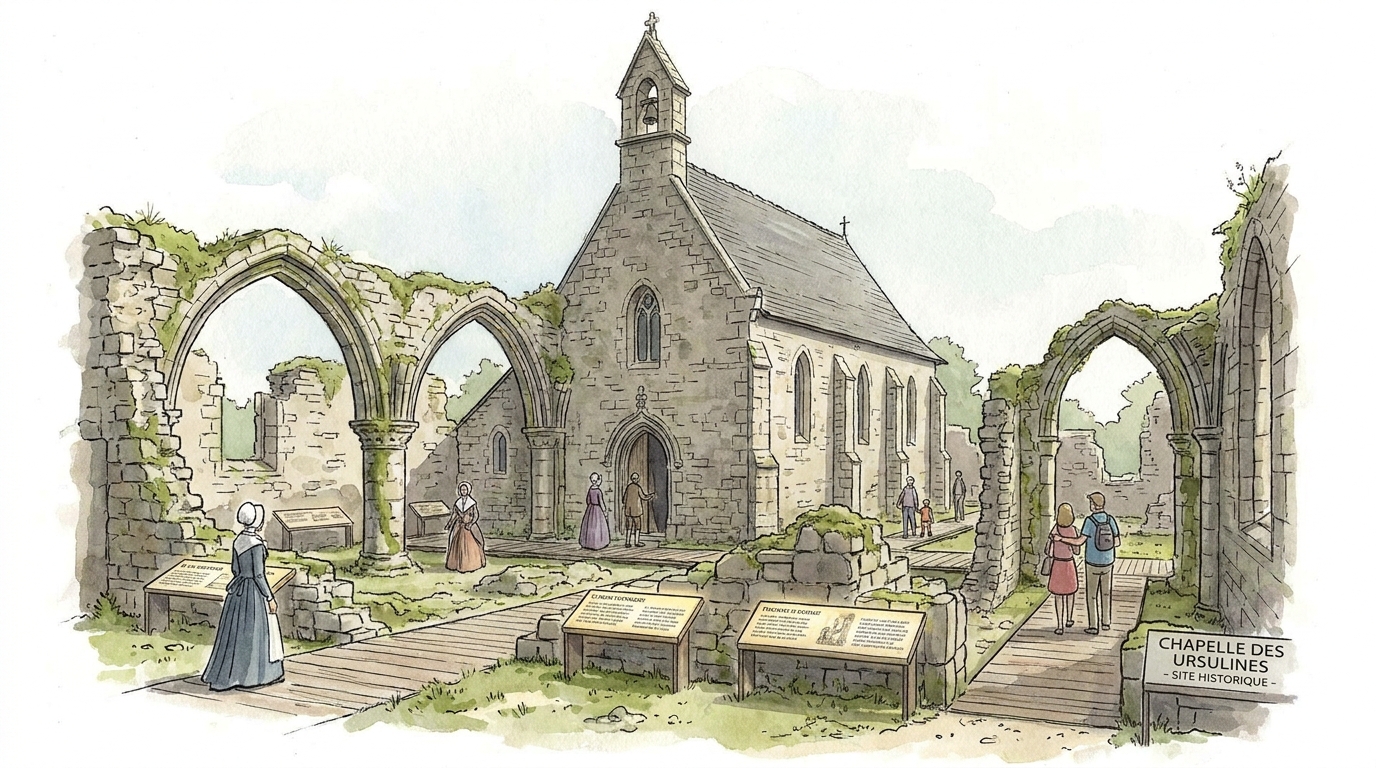 explorez un charmant village médiéval en ardèche, où une chapelle restaurée et des caves mystérieuses vous invitent à un voyage historique et intrigant.
