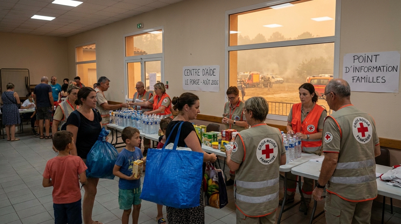 au porge, les victimes du mégafeu cherchent à obtenir une indemnisation juste pour les pertes subies, entre espoir et démarches administratives.