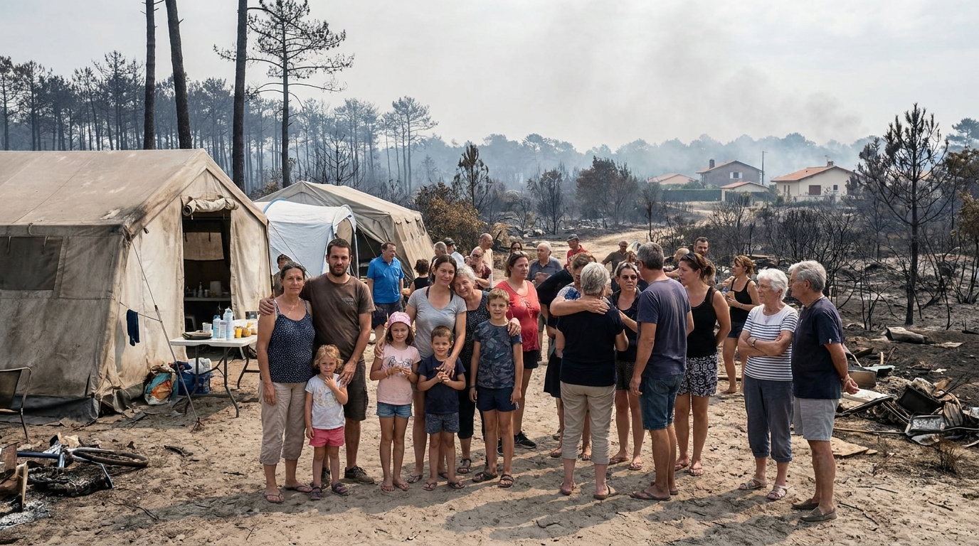 au porge, les victimes du gigantesque incendie cherchent à obtenir une indemnisation juste pour reconstruire leurs vies et leurs biens.