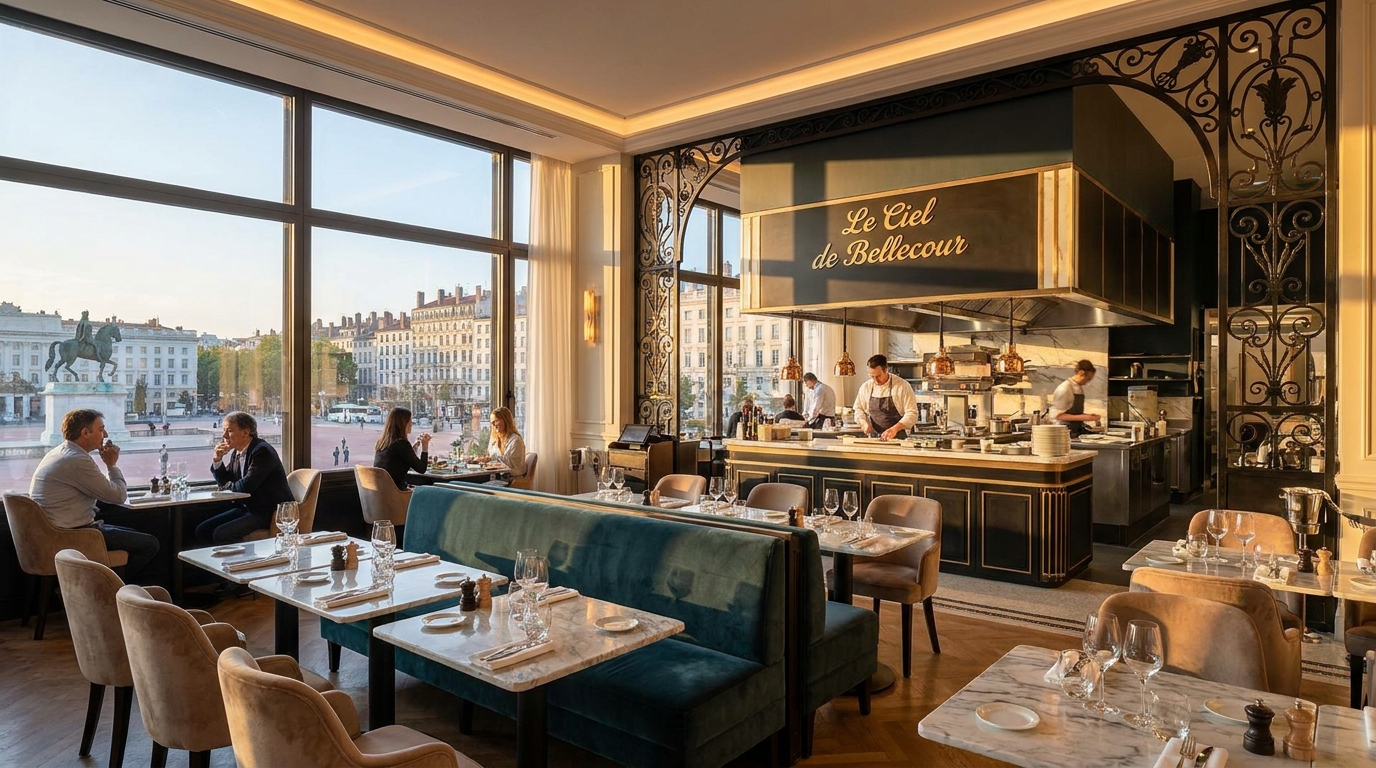 découvrez pavyllon, la nouvelle adresse culinaire incontournable à bellecour, signée par le grand chef yannick alléno en collaboration avec l’institut lyfe, pour une expérience gastronomique unique.