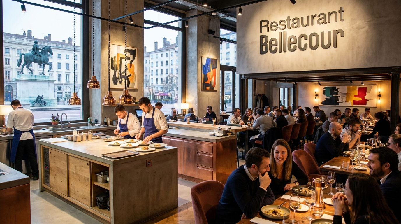 découvrez pavyllon, la nouvelle adresse culinaire à bellecour, fruit de la collaboration entre le chef étoilé yannick alléno et l’institut lyfe, pour une expérience gastronomique unique.