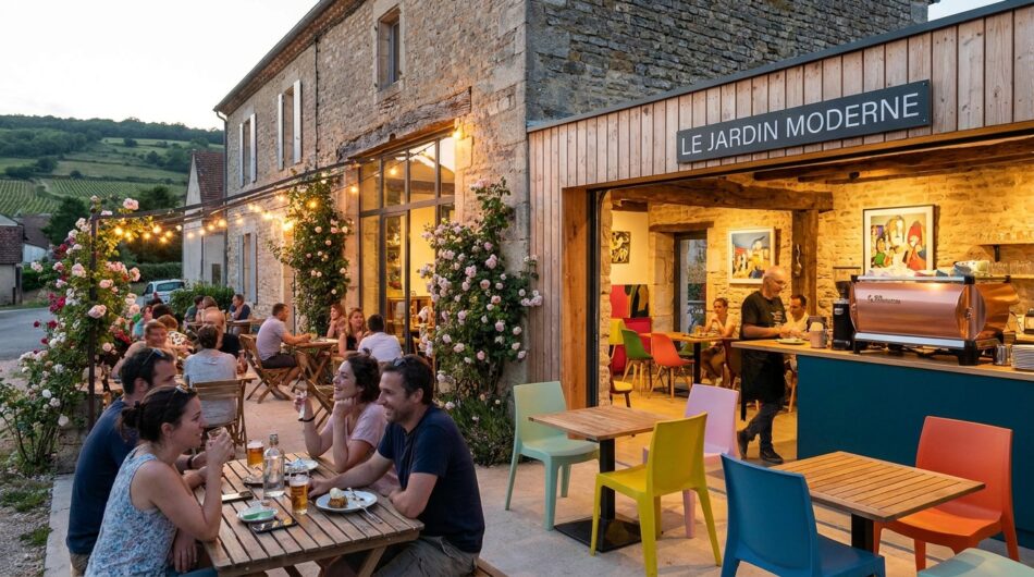 découvrez boca, un lieu unique à pruillé-l'éguillé où restaurant, bar, salon de thé et épicerie fine se combinent pour redonner vie au cœur commerçant de la ville.