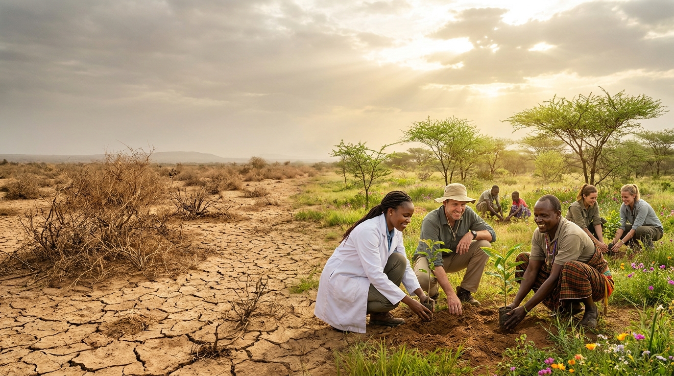 à la cop 17, les leaders mondiaux se mobilisent pour raviver l'espoir et renforcer les actions contre la désertification, afin de protéger les terres et assurer un avenir durable.