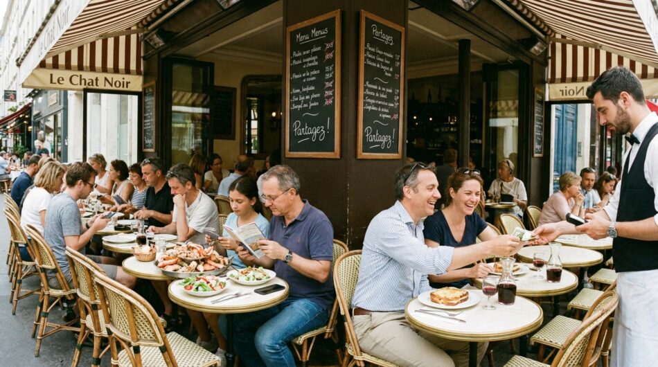 découvrez comment cet été, les français réussissent à maîtriser leur addition au restaurant en partageant trois plats pour six convives, alliant convivialité et économie.