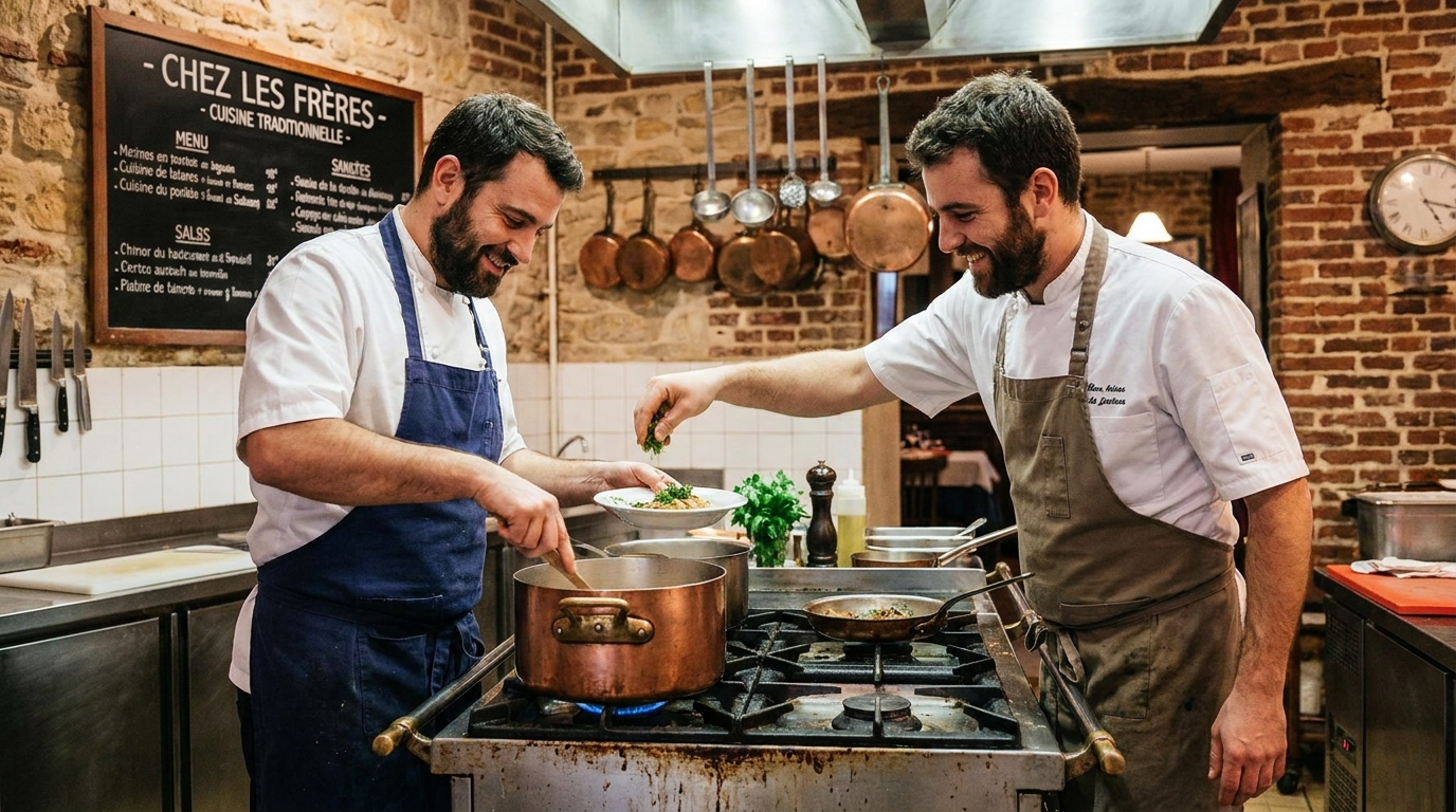 découvrez l'histoire de deux frères en essonne qui dirigent un restaurant d’exception, honoré par une distinction prestigieuse pour son excellence culinaire.