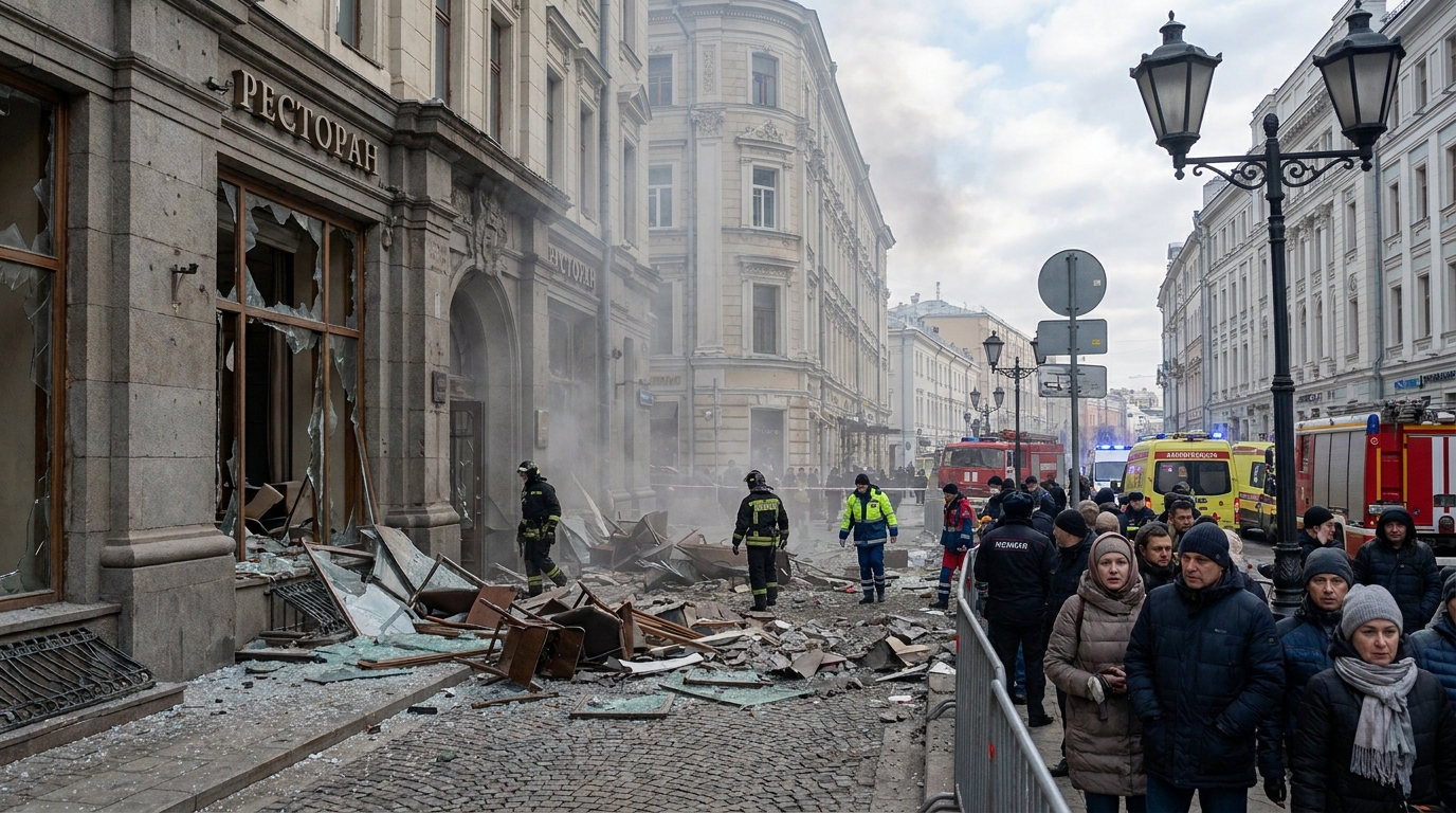 découvrez les détails de l'explosion survenue le 1er août dans un restaurant de luxe à moscou, les premières informations disponibles et les réactions officielles.