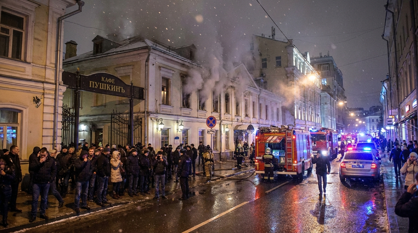 une explosion a secoué un restaurant à moscou, le maire qualifiant l'événement d'acte terroriste. découvrez les détails de cet incident dramatique.