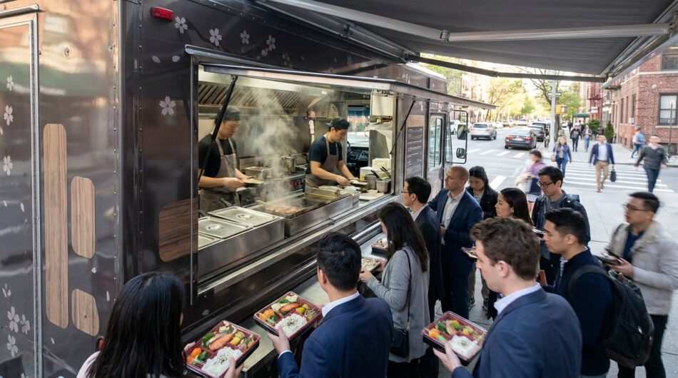 découvrez le food-truck le bento kanoya qui atteint sa pleine vitesse de croisière, offrant des saveurs authentiques et un service rapide pour vos repas sur le pouce.
