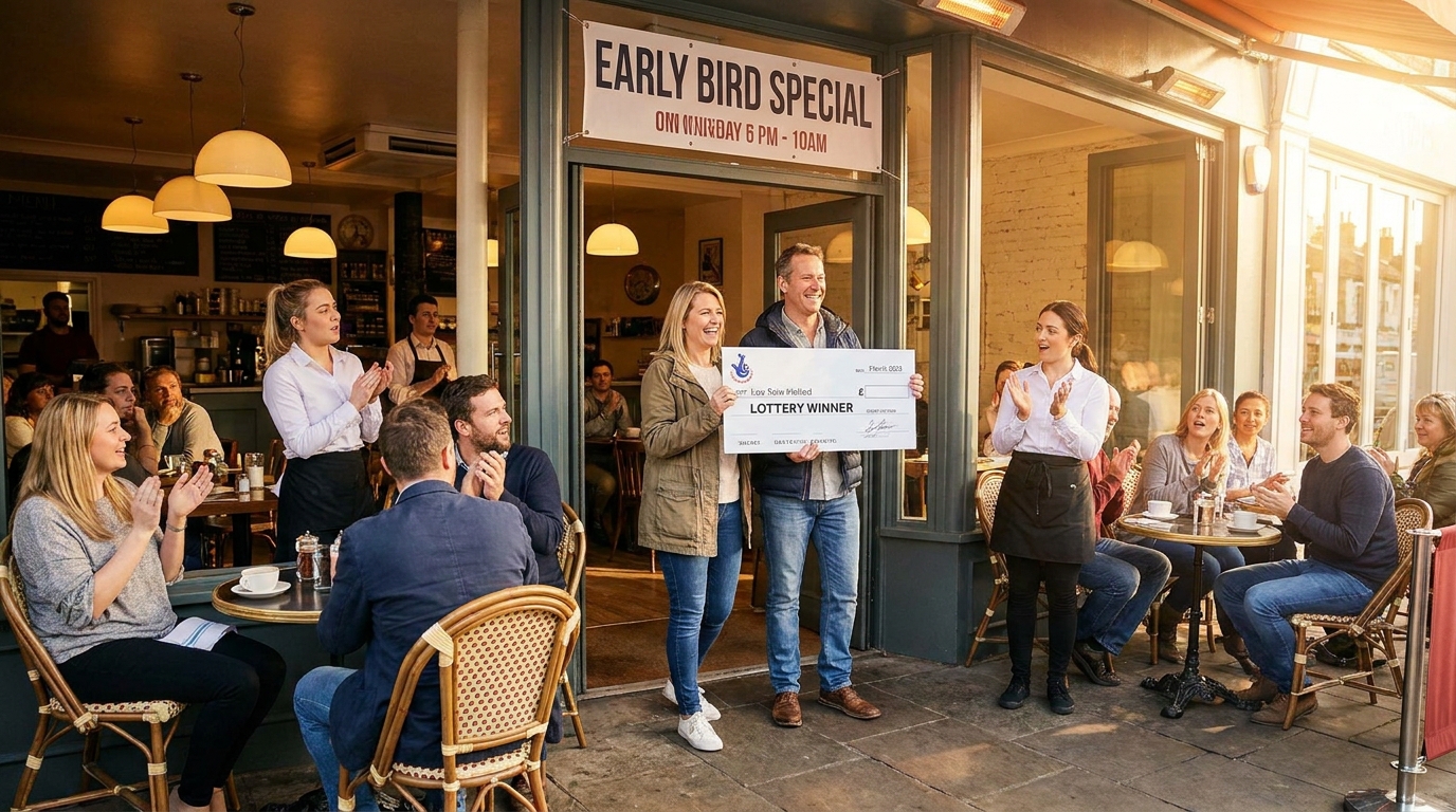 découvrez l'incroyable histoire de joueurs illustres qui ont tenté leur chance au loto, arrivant tôt au restaurant et repartant millionnaires avec 10 millions d'euros remportés !