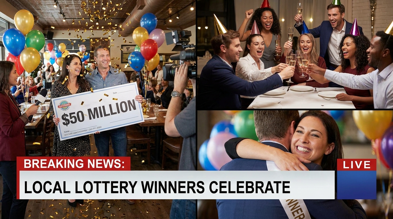 découvrez l'histoire incroyable de ceux qui arrivent tôt au restaurant et repartent millionnaires grâce à un gain de 10 millions d'euros au loto. chance et destin au rendez-vous !
