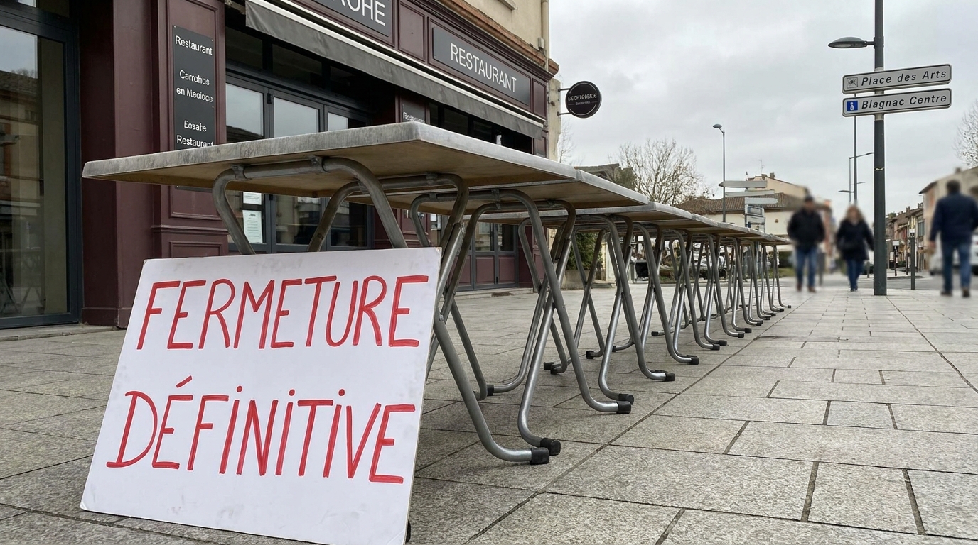 hubert de faletans annonce la fermeture définitive de son restaurant, déplorant la perte de toutes ses économies après une période difficile.