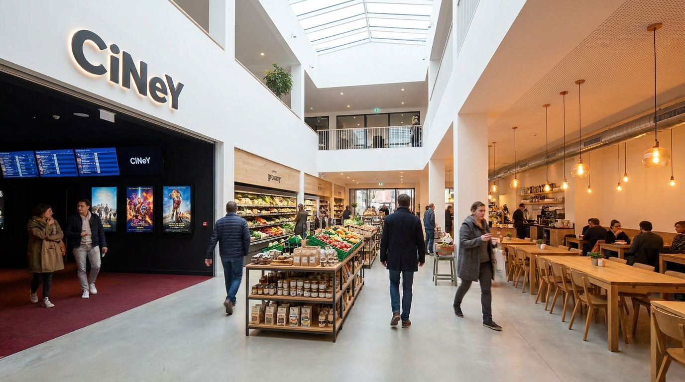 découvrez le ciney, un cinéma de quartier unique dans le 18e arrondissement, combinant une épicerie solidaire et un restaurant pour une expérience conviviale et solidaire.