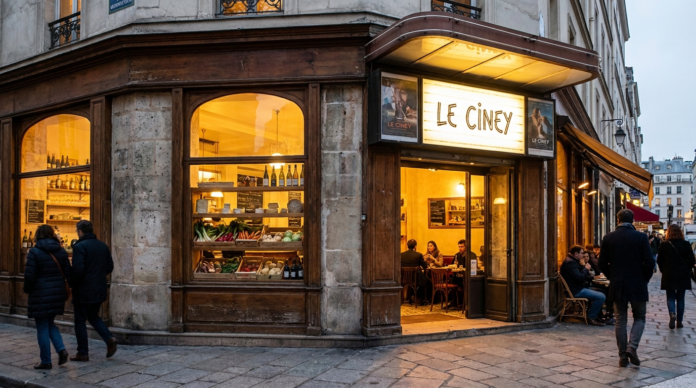 découvrez le ciney, un cinéma de quartier unique dans le 18e arrondissement, alliant projection de films, épicerie solidaire et restaurant pour une expérience conviviale et engagée.