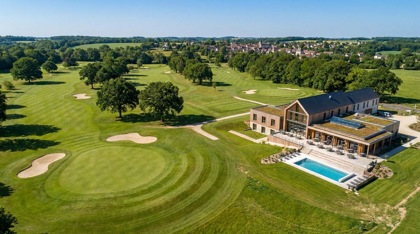 le propriétaire de l’hôtel-restaurant du golf de bellême partage son enthousiasme et son optimisme concernant le potentiel attractif et le développement futur du site.