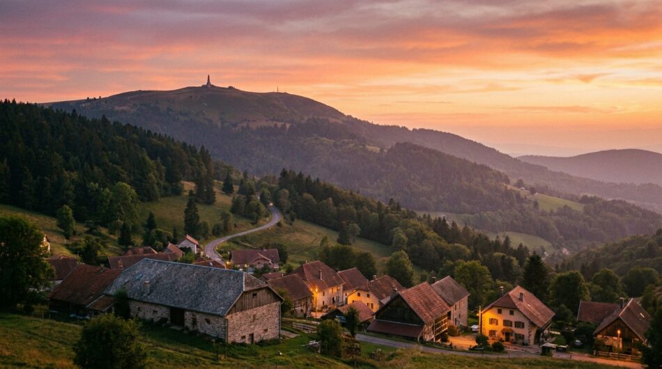 découvrez lepuix au ballon d’alsace, où les promeneurs profitent pleinement de la beauté naturelle et du calme ressourçant de la montagne.