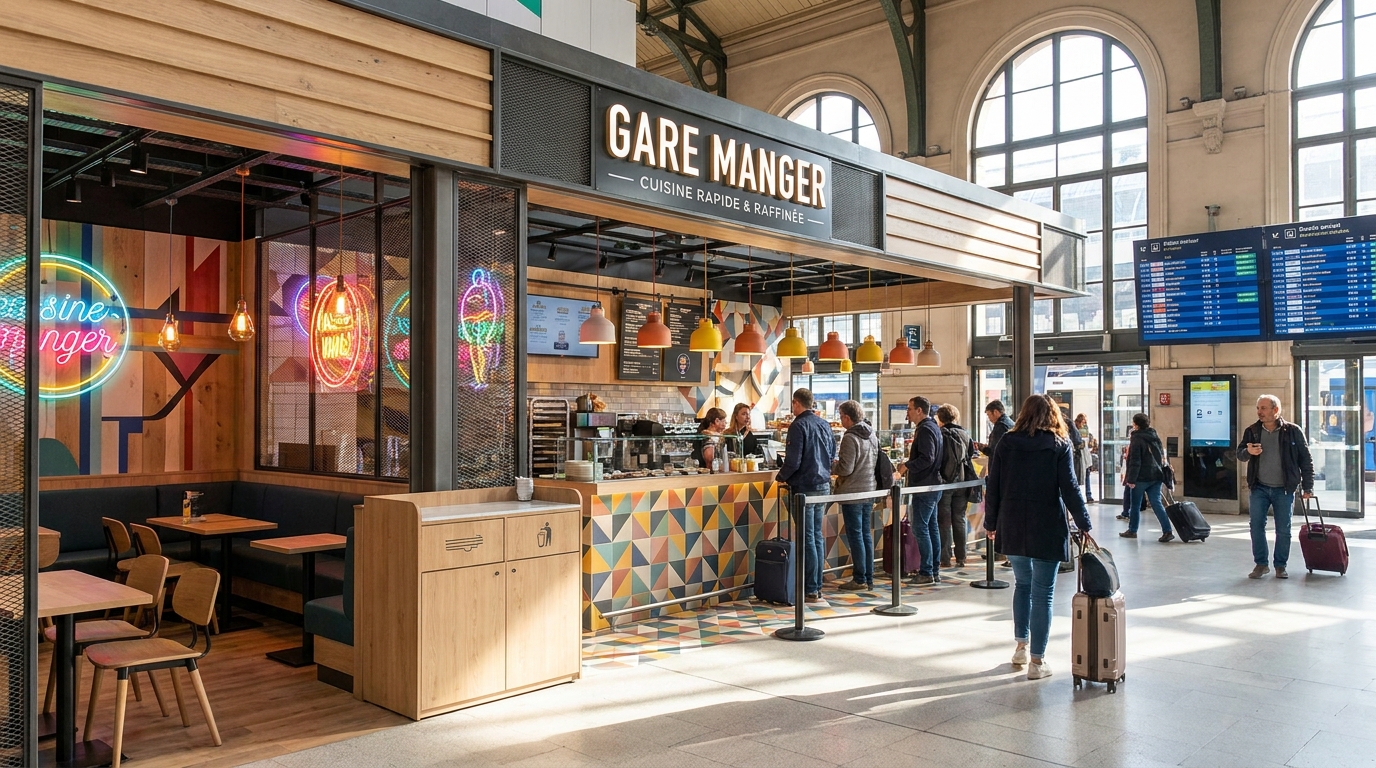 découvrez l'ouverture d'un nouveau restaurant d'une enseigne en plein essor à la gare sncf de lyon part-dieu, offrant une expérience culinaire unique aux voyageurs et locaux.