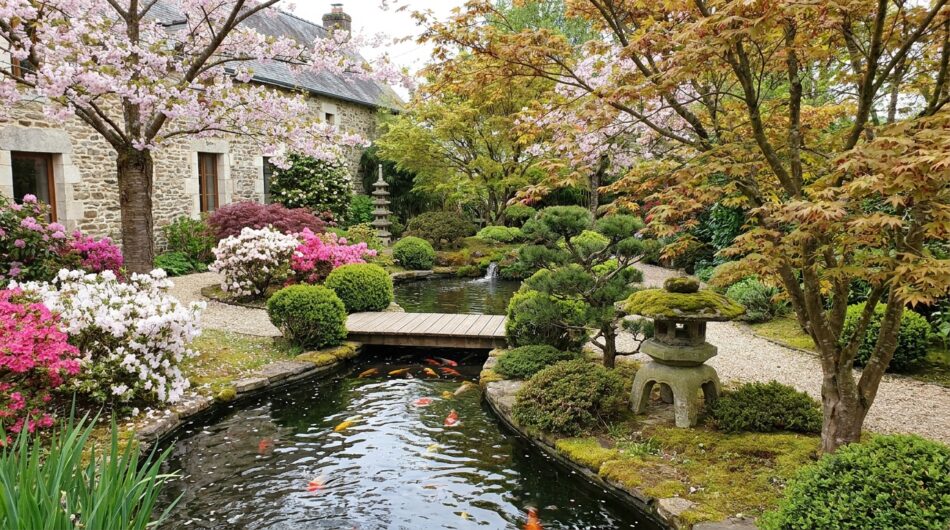 découvrez un jardin enchanteur en maine-et-loire, où la beauté naturelle séduit les visiteurs et contribue au succès du restaurant local.