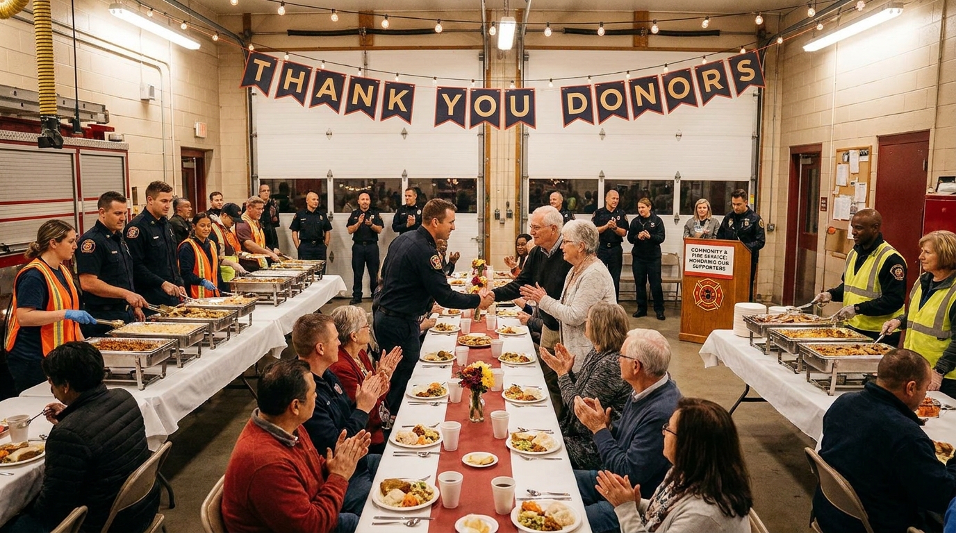 marc-emmanuel dufour transforme la cagnotte de son restaurant en soutien aux pompiers, renforçant ainsi son engagement solidaire.