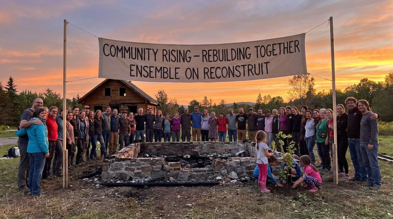 découvrez l'acte magnifique de marc-emmanuel dufour après l'incendie dévastateur de son restaurant, accompagné du lancement d'une campagne solidaire pour soutenir la reconstruction.