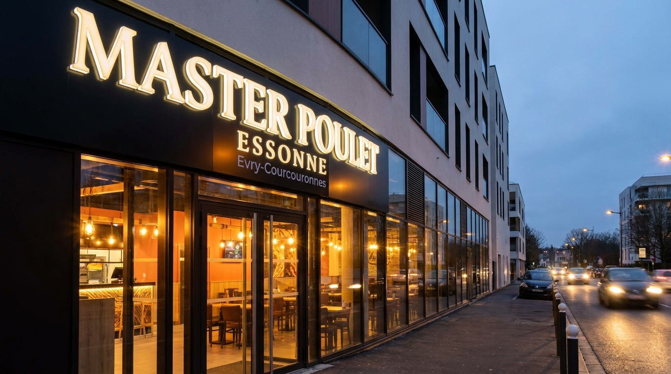 master poulet débarque en essonne ! découvrez l'adresse exacte et la date d'ouverture de son premier restaurant pour ne rien manquer de cette nouvelle aventure culinaire.