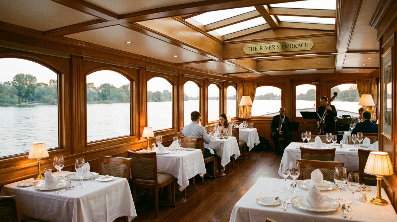découvrez "mon restaurant, un havre de paix flottant" : une expérience culinaire unique à bord d'un bateau-restaurant où une cheffe passionnée sublime la cuisine avec créativité et saveurs d'exception.