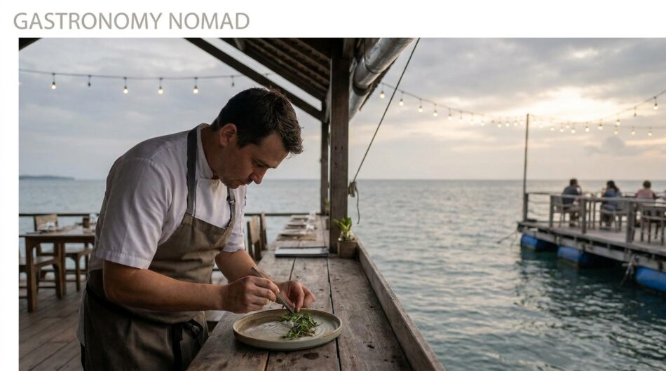 découvrez « mon restaurant, un havre de paix flottant » : une expérience culinaire unique à bord d'un bateau restaurant où la cheffe sublime chaque plat avec passion et créativité.