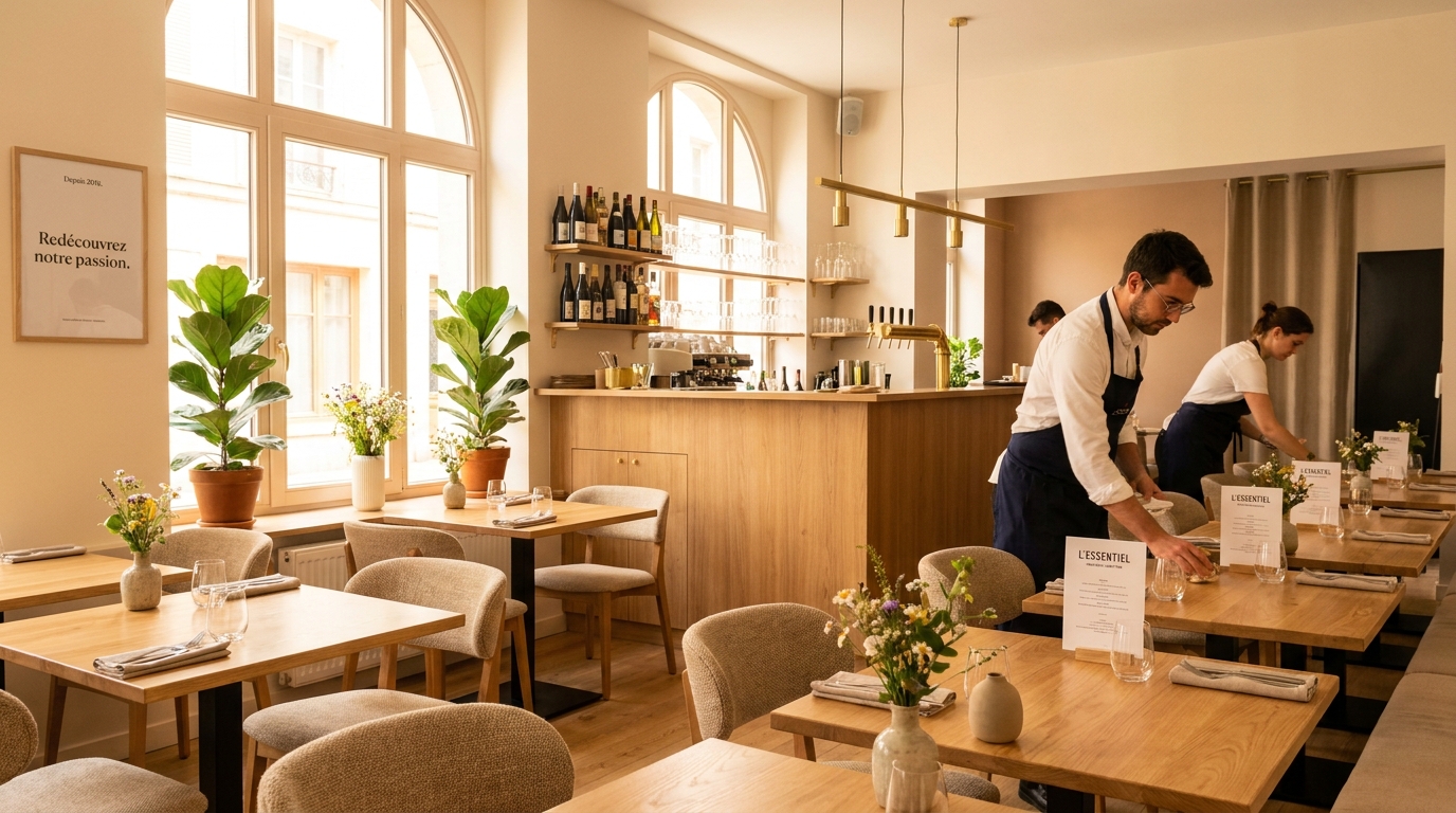découvrez comment le restaurant l’essentiel à poitiers se réinvente après huit années d’activité, prêt à écrire un nouveau chapitre culinaire alliant tradition et innovation.