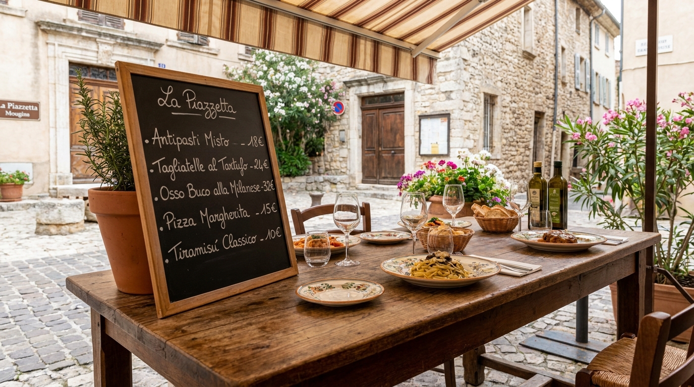 découvrez la rencontre inattendue entre franck dubosc et guy stéphan dans un restaurant italien du sud de la france et découvrez le prix surprenant de leur repas.