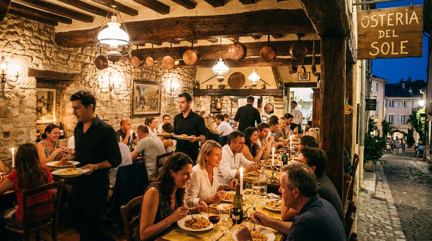 découvrez la rencontre surprenante entre franck dubosc et guy stéphan dans un restaurant italien du sud de la france et découvrez le prix de leur repas partagé.