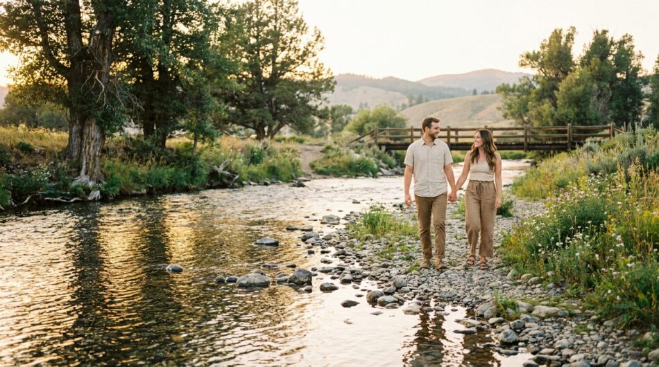 découvrez l'escapade romantique de sonia rolland et guillaume gabriel dans un cadre idyllique, entre paysages enchanteurs et moments complices.