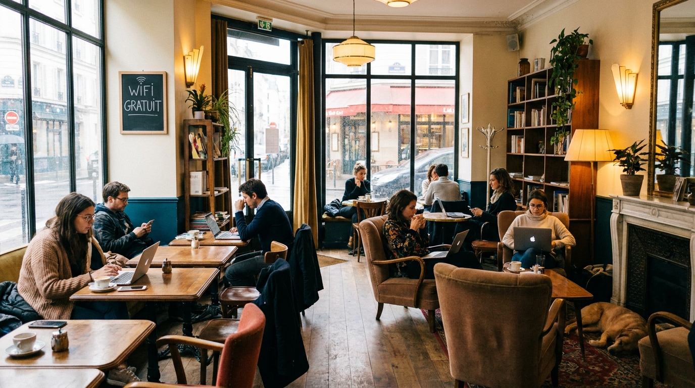 découvrez les meilleures adresses à paris pour déguster un délicieux repas tout en profitant du wifi gratuit. parfait pour travailler, se détendre ou partager un moment convivial.