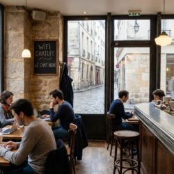 découvrez les meilleures adresses parisiennes pour déguster un délicieux repas tout en profitant du wifi gratuit, idéal pour travailler ou se détendre en ville.