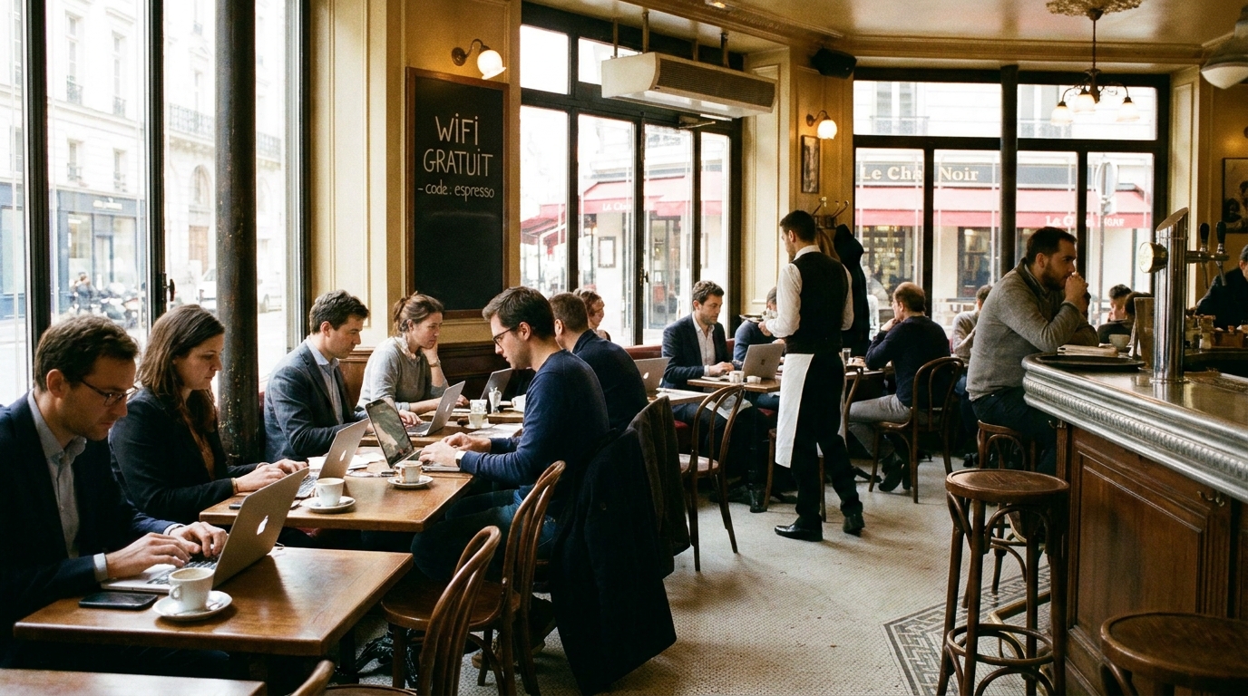 découvrez les meilleures adresses parisiennes où savourer un repas délicieux tout en profitant du wifi gratuit pour une expérience gourmande et connectée.