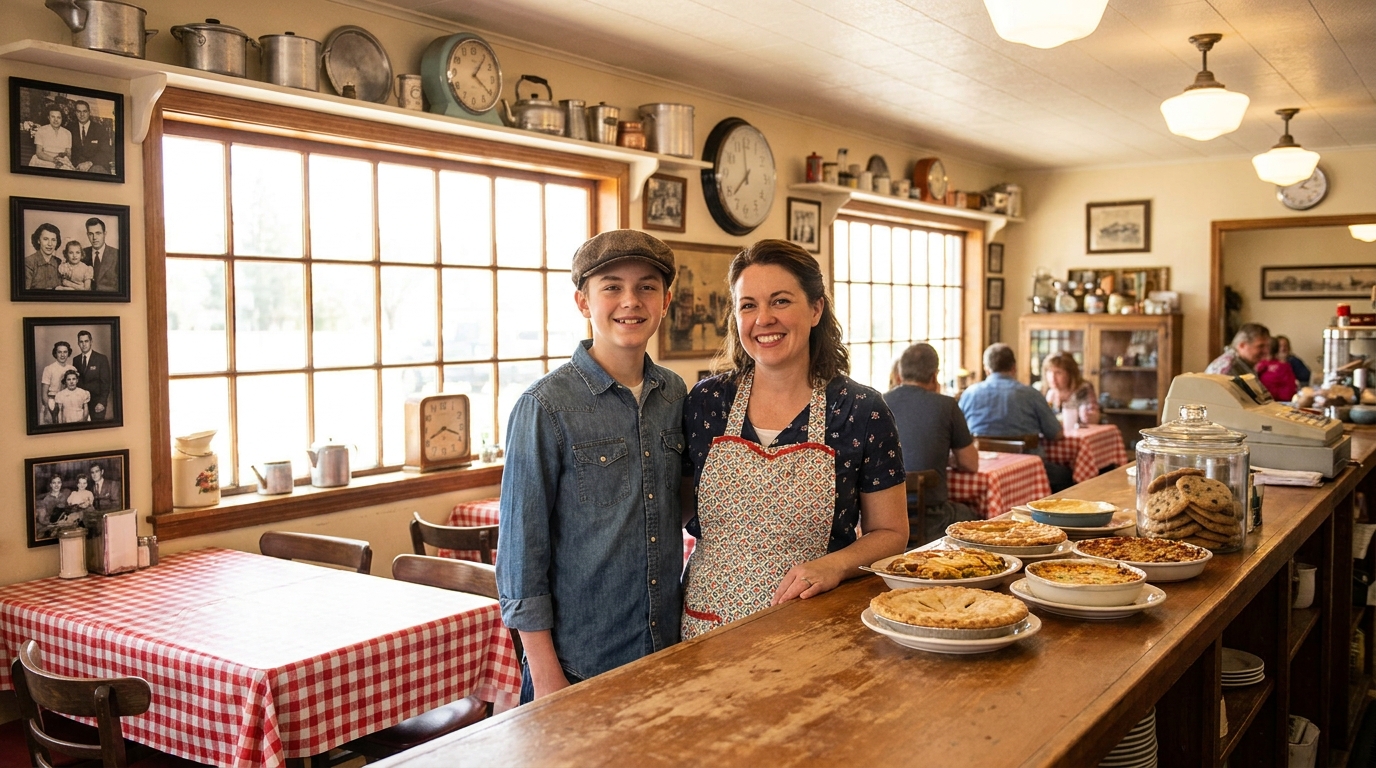 découvrez le nouveau restaurant d'un duo mère-fils qui marie saveurs familiales authentiques et charme vintage pour une expérience culinaire unique.