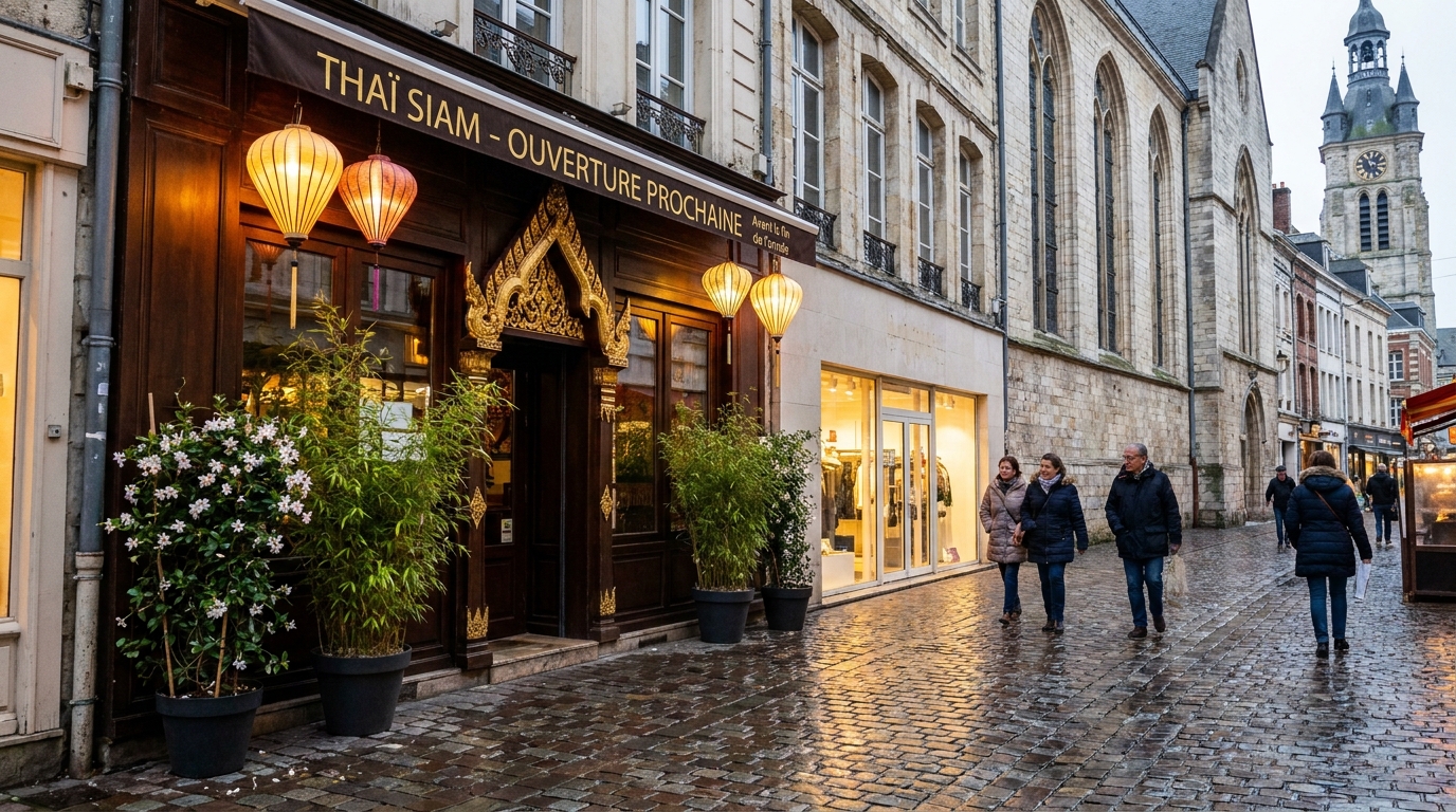 découvrez l'ouverture prochaine d'un nouveau restaurant thaïlandais au cœur de saint-omer, prévue avant la fin de l'année, pour une expérience culinaire authentique et savoureuse.