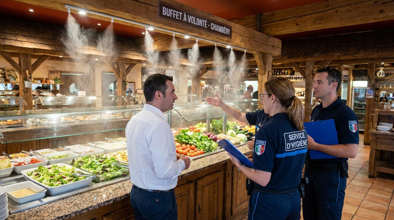 un restaurant en savoie est identifié comme un foyer potentiel de légionellose, suscitant des inquiétudes sanitaires et des mesures de prévention urgentes.