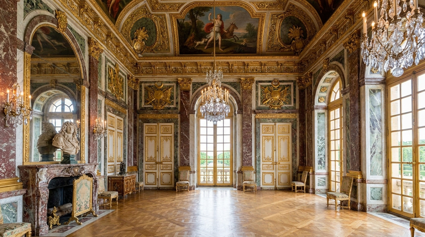découvrez une semaine immersive au cœur des yvelines, entre la splendeur retrouvée du château de versailles et la renaissance spectaculaire du salon de diane récemment restauré.